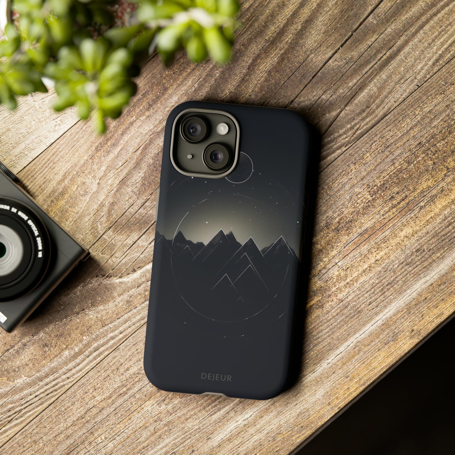 Dark Mountain Moon - iPhone Tough Case