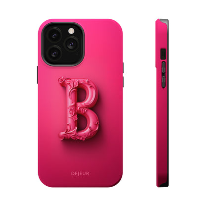 B Hot Pink - iPhone MagSafe Tough Case