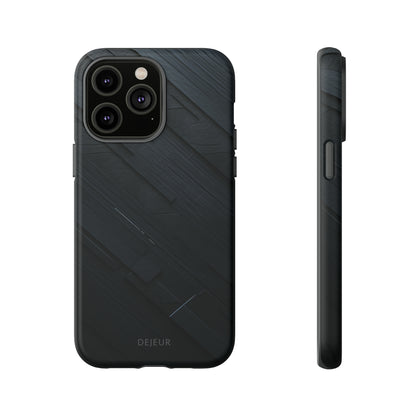 Synthetic Black Graphite - iPhone Tough Case