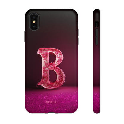 B Pink Roses - iPhone Tough Case