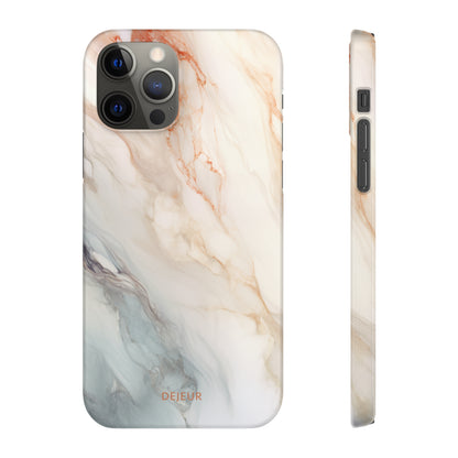 Ash Sandstone Marble - iPhone Snap Case