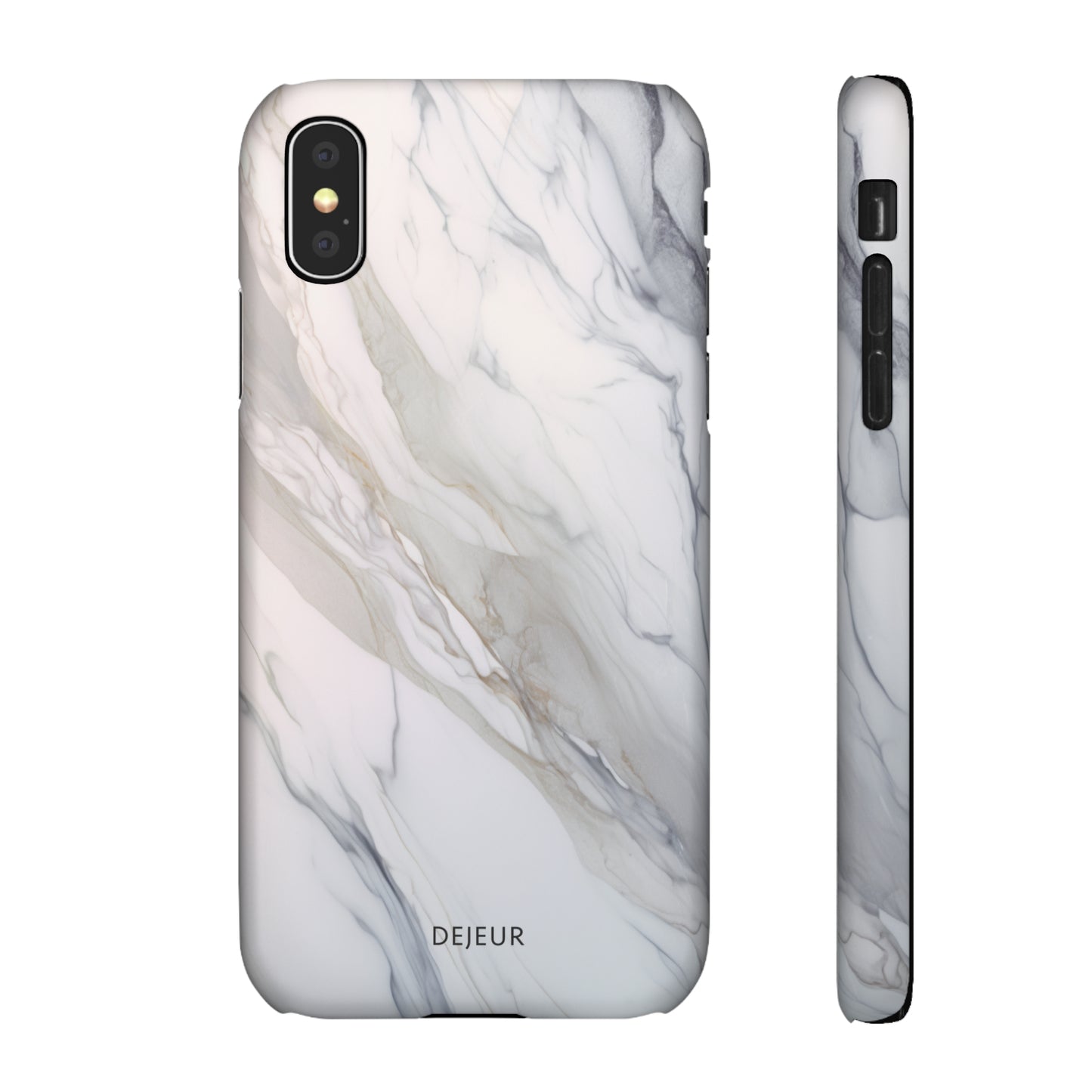 Light Cloud Marble - iPhone Snap Case