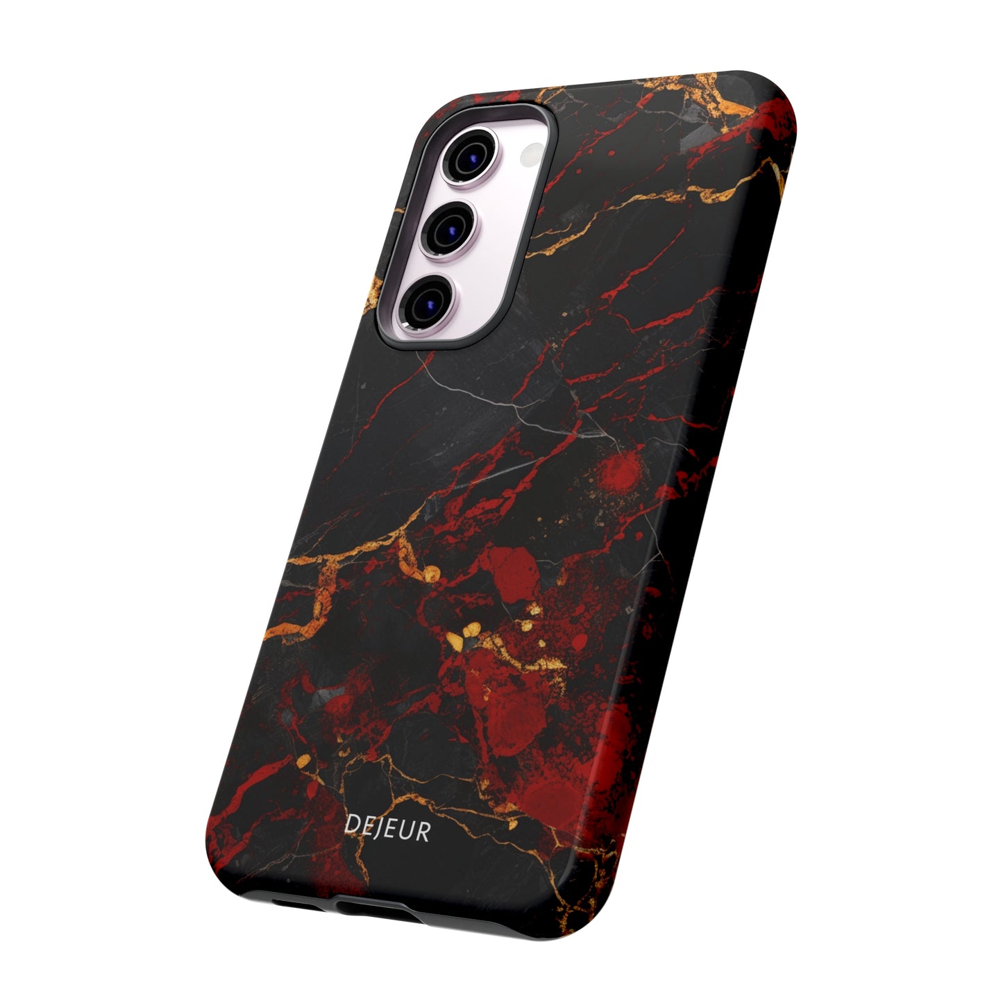 Dark Crimson Marble - Samsung Galaxy Tough Case