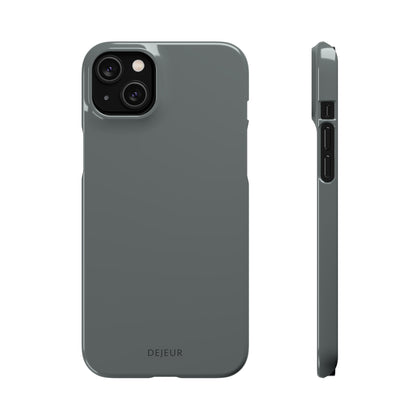 Graphite Grey B - iPhone Snap Case