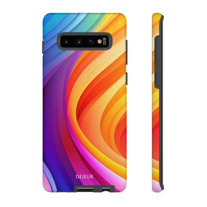 Rainbow Waves - Samsung Galaxy Tough Case