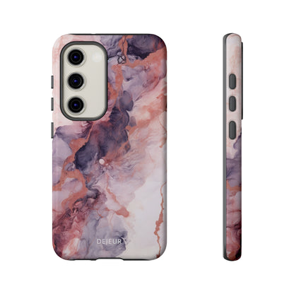 Royal Purple Marble - Samsung Galaxy Tough Case