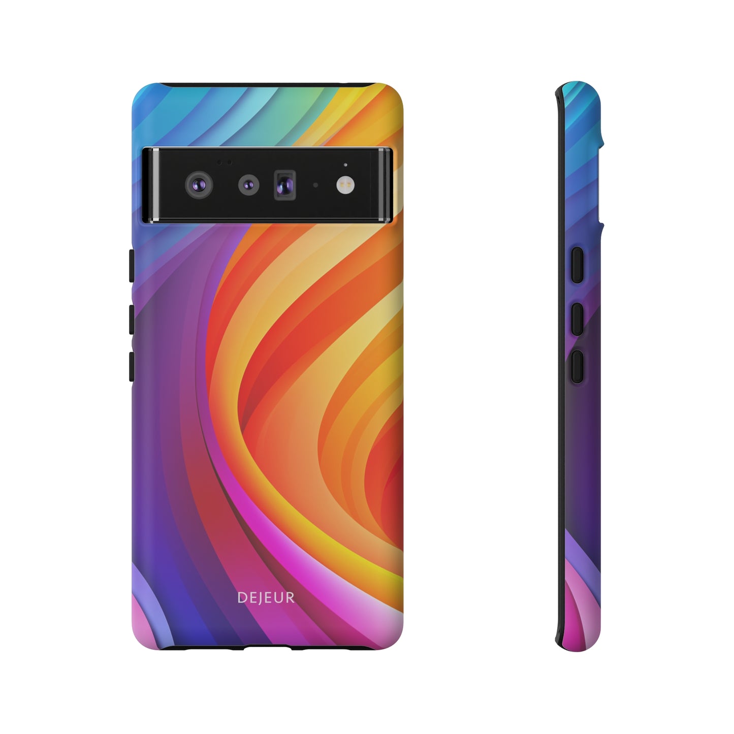 Rainbow Waves - Google Pixel Tough Case