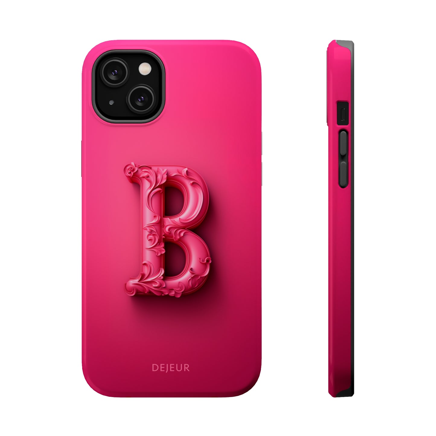 B Hot Pink - iPhone MagSafe Tough Case