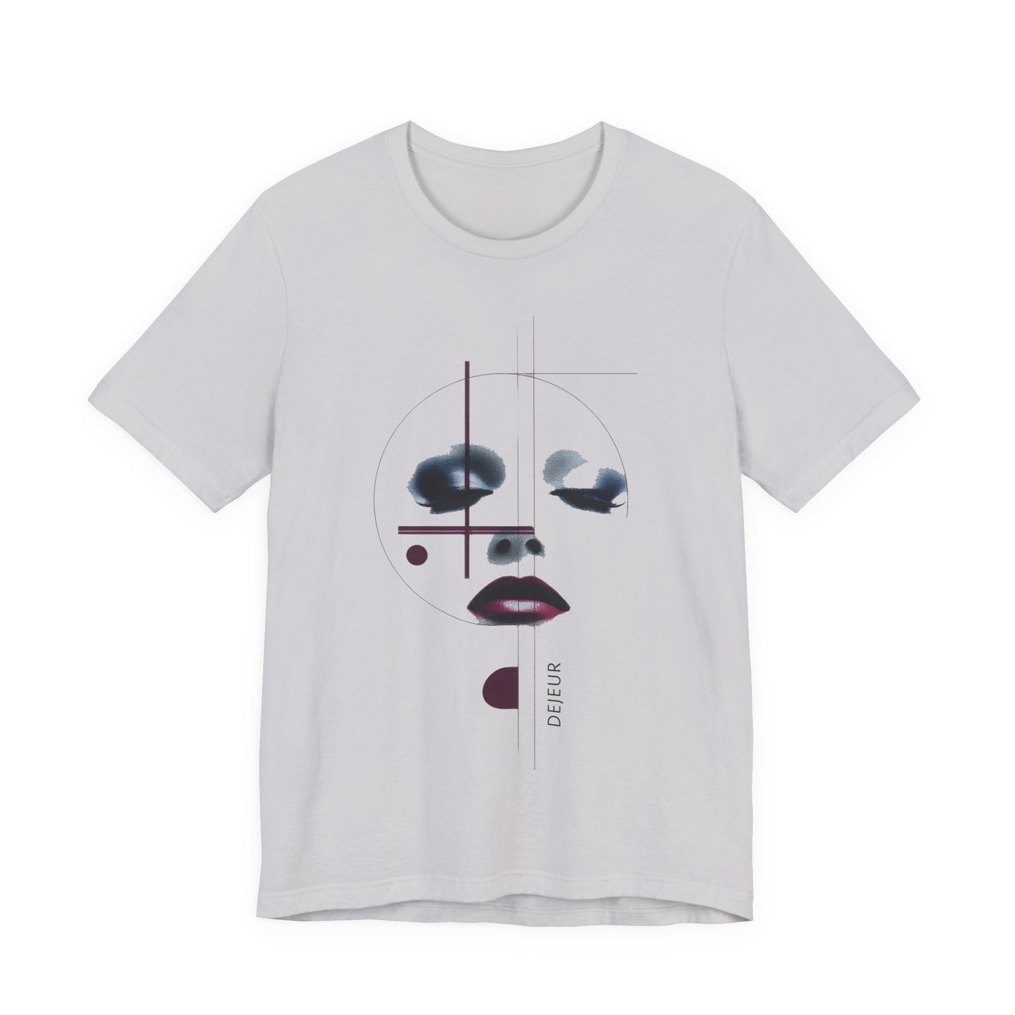 Abstract Contours Geometric Visage Beauty - T-Shirt