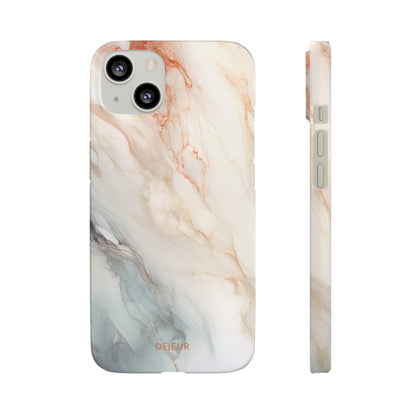 Ash Sandstone Marble - iPhone Snap Case