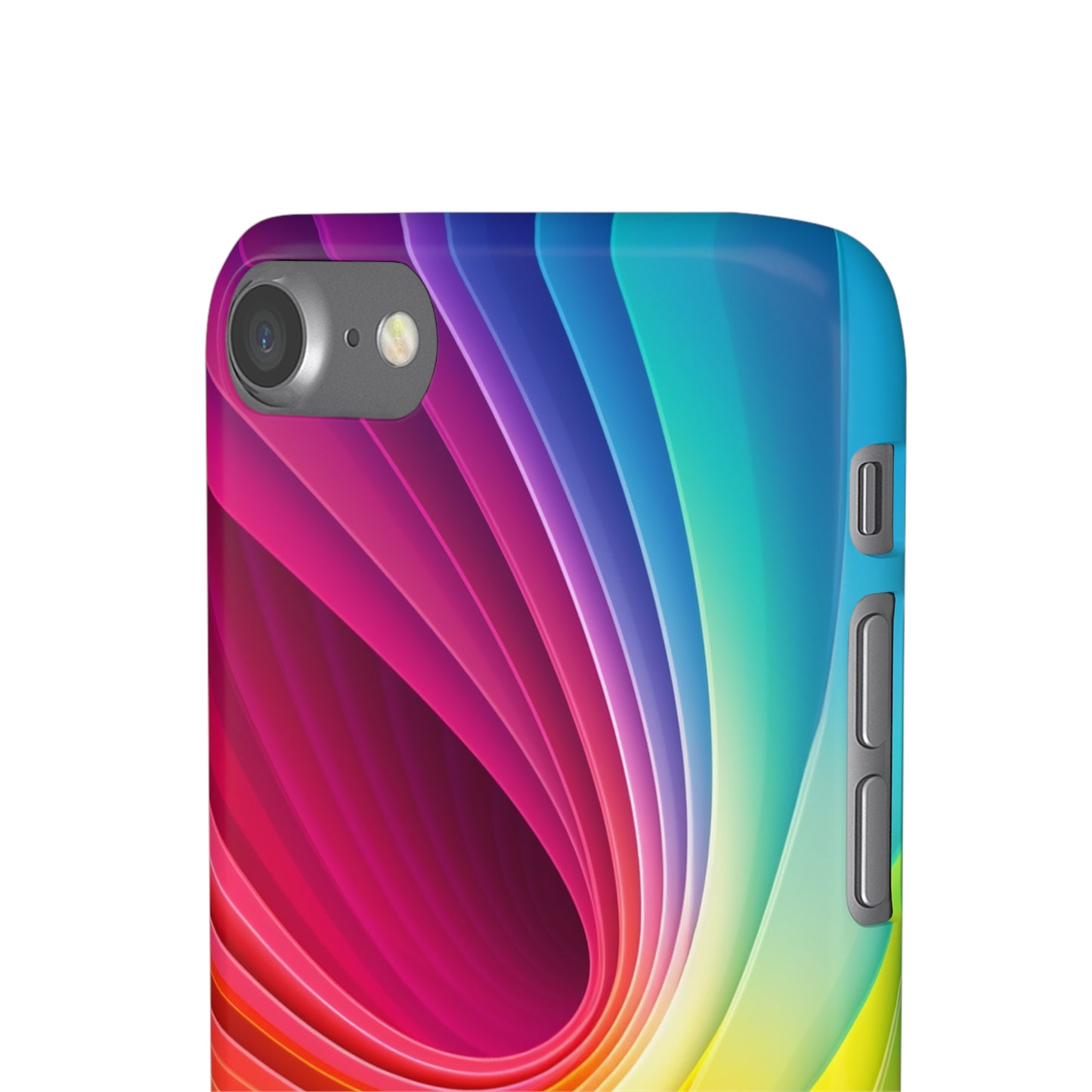 Rainbow Swirl - iPhone Snap Case