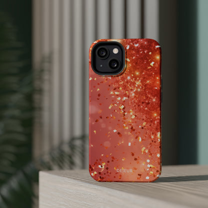 Rose Confetti Glitter - iPhone MagSafe Tough Case