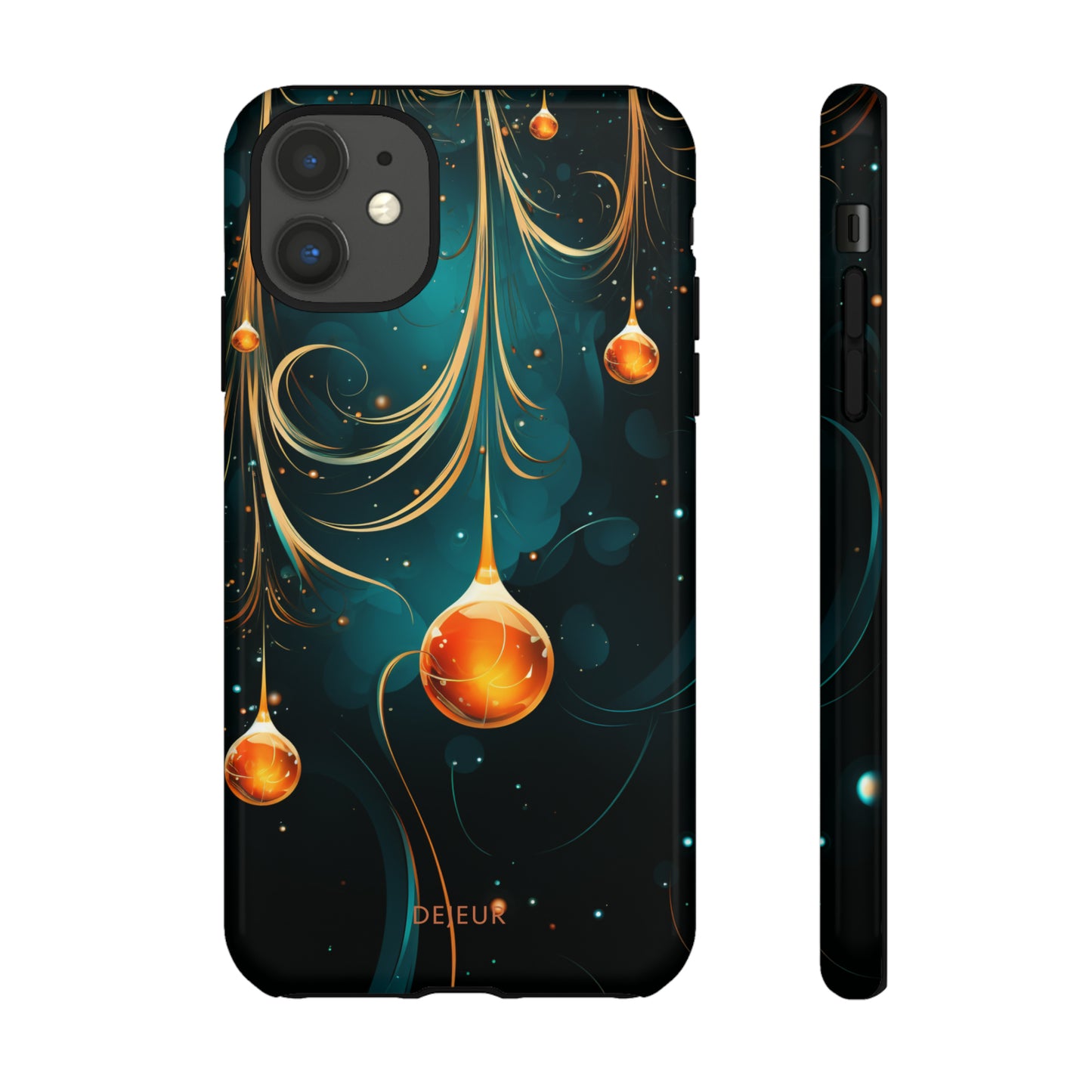 Classic Christmas Baubles - iPhone Tough Case