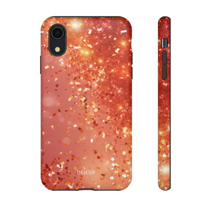 Rose Confetti Glitter - iPhone Tough Case