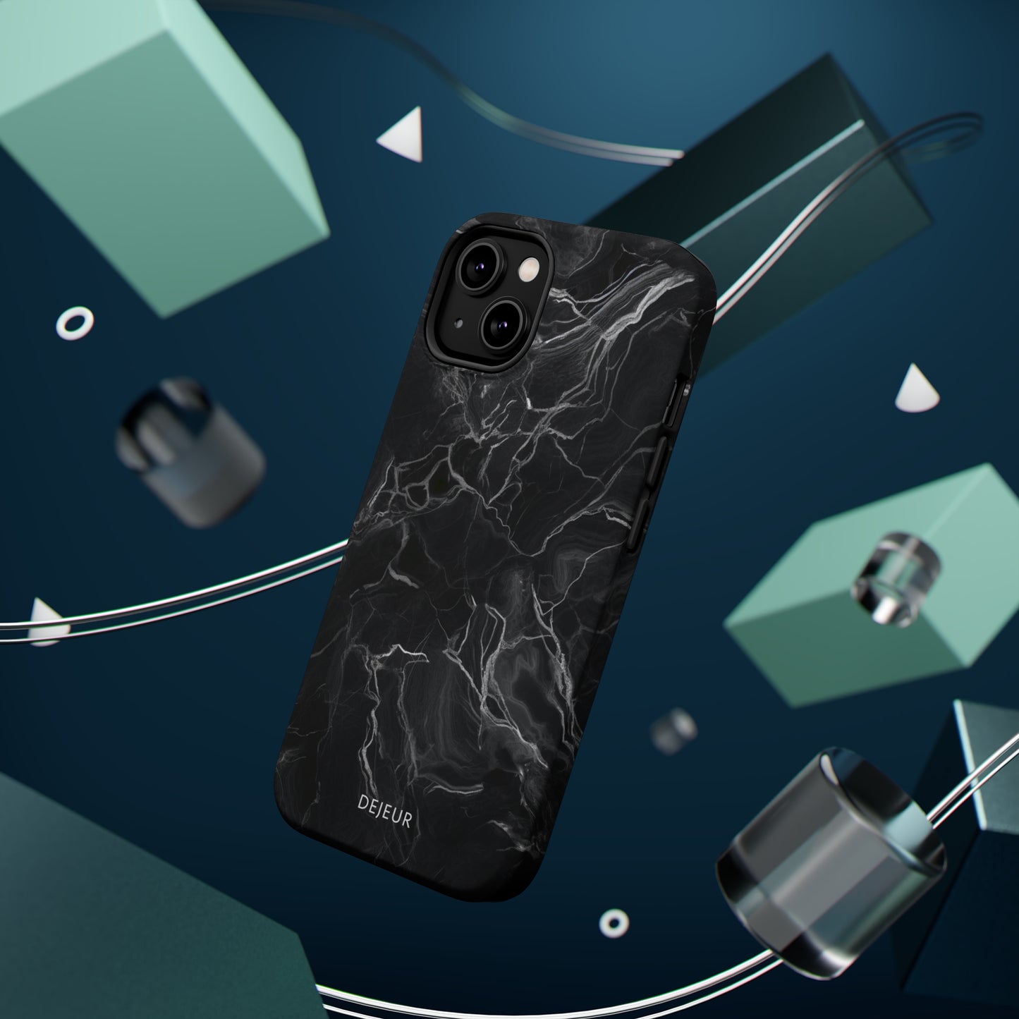 Dark Marble - iPhone MagSafe Tough Case