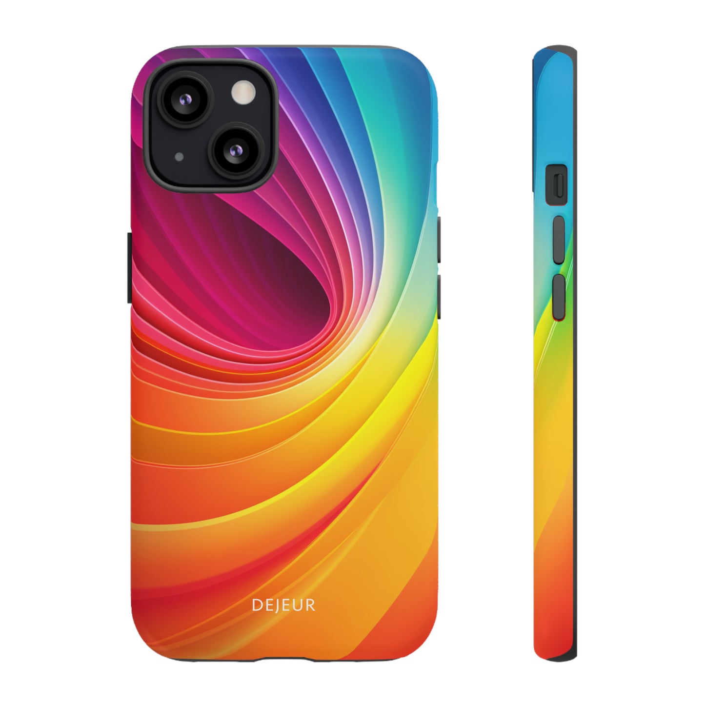 Rainbow Swirl - iPhone Tough Case