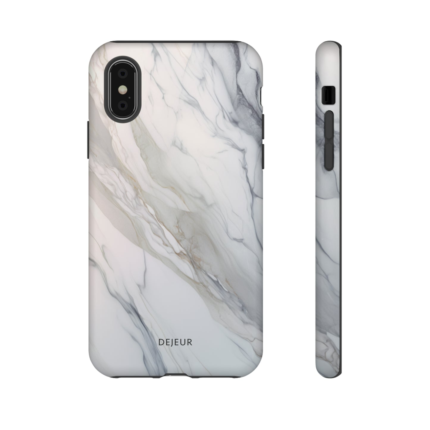 Light Cloud Marble - iPhone Tough Case