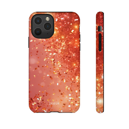 Rose Confetti Glitter - iPhone Tough Case