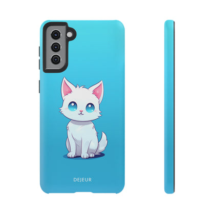 Blue Eyed Cutey Cat - Samsung Galaxy Tough Case