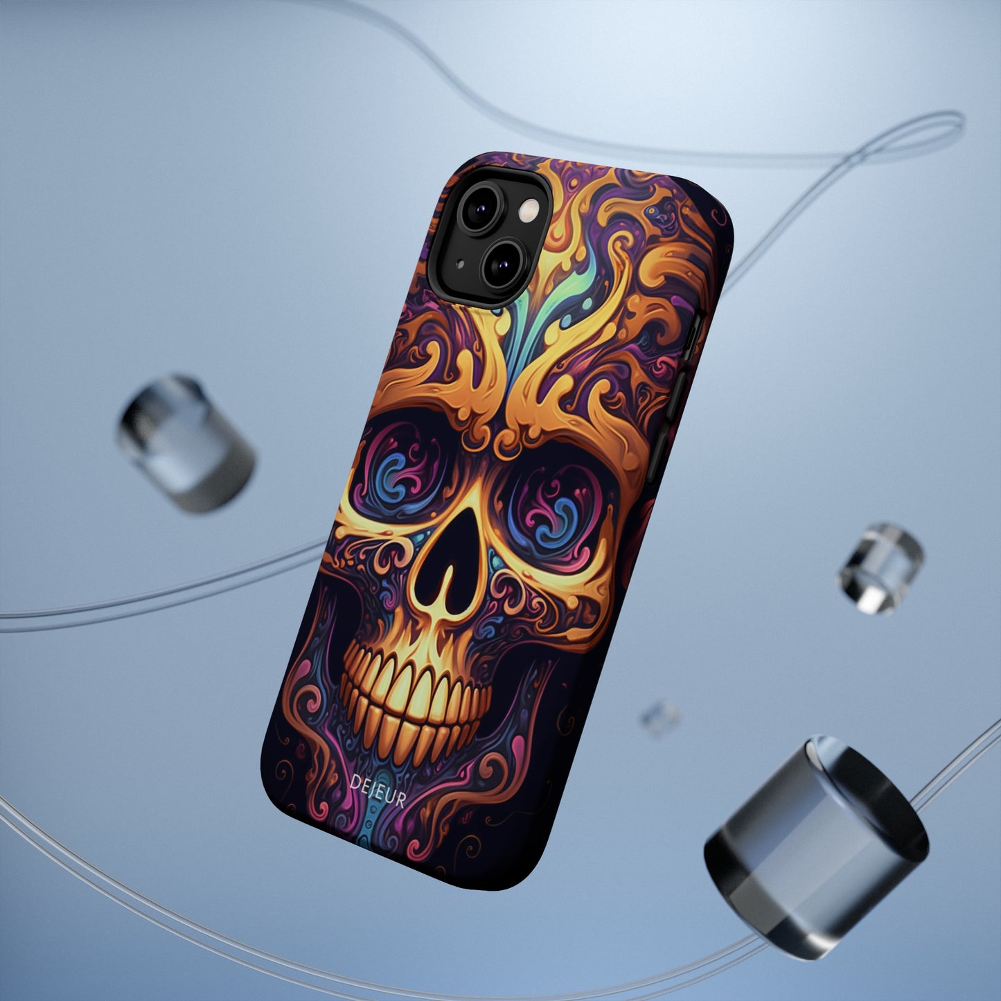 Paisley Skull - iPhone MagSafe Tough Case