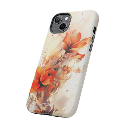 Classic Floral Beige - iPhone Tough Case