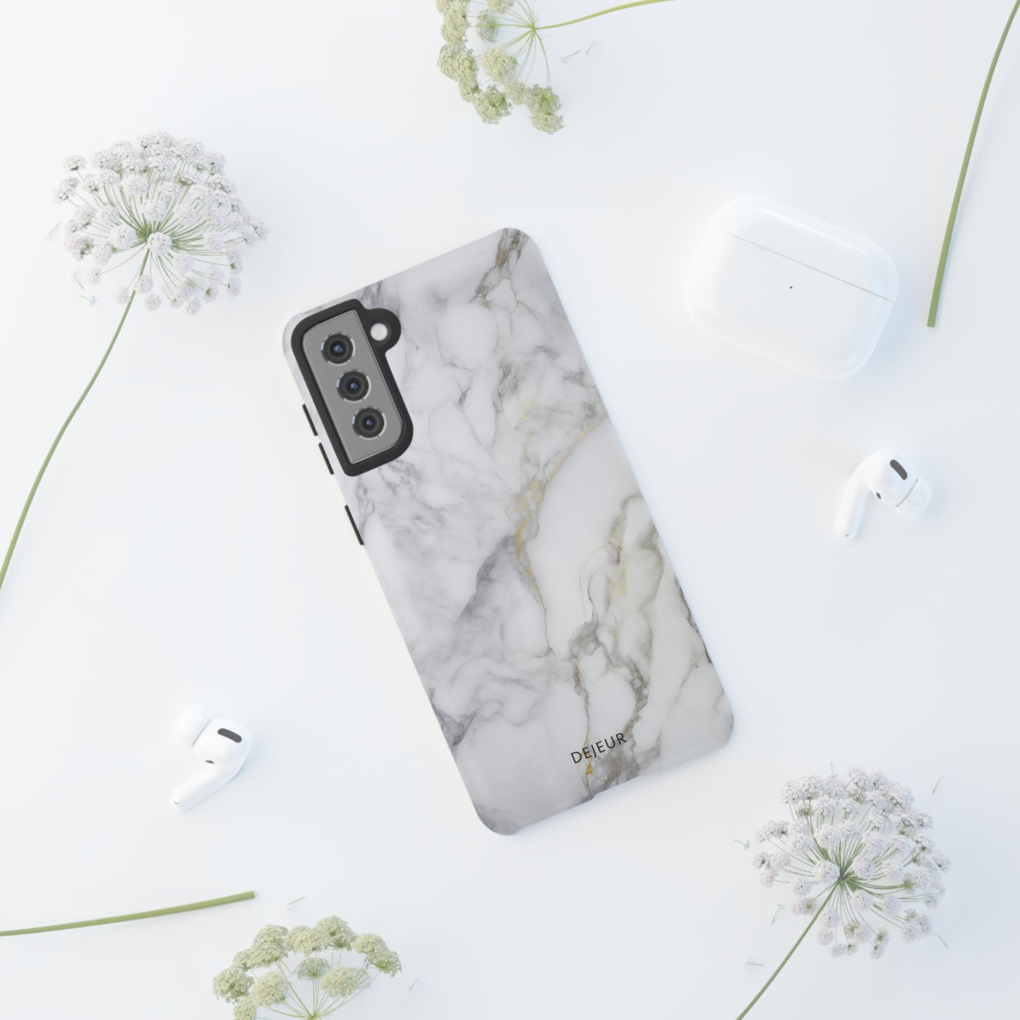 Touch of Gold Classic Marble - Samsung Galaxy Tough Case