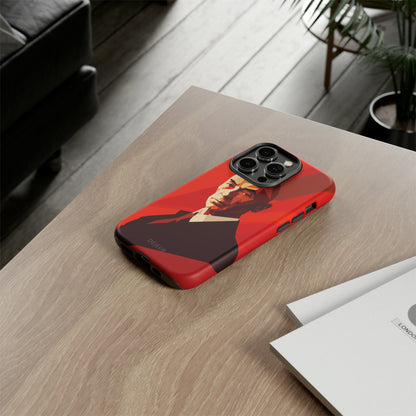 Oppenheimer Minimalist Portrait - iPhone Tough Case