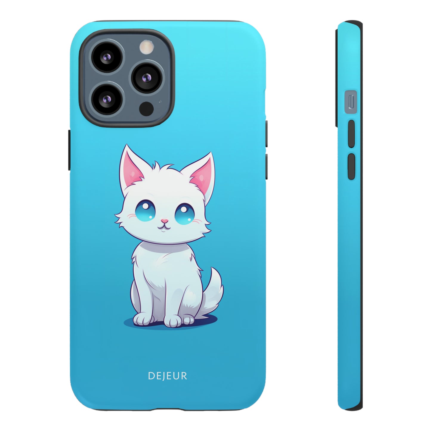 Blue Eyed Cutey Cat - iPhone Tough Case