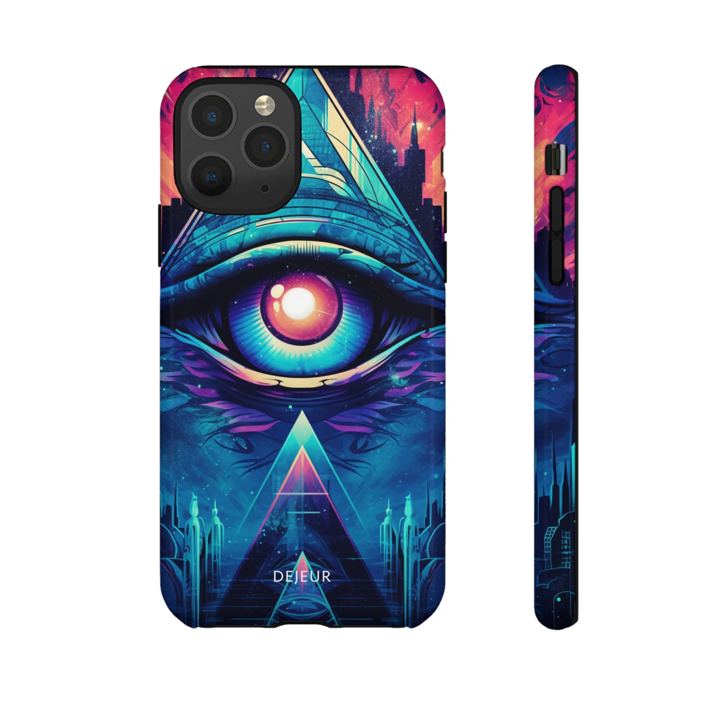 Cyberpunk 3rd Eye - iPhone Tough Case