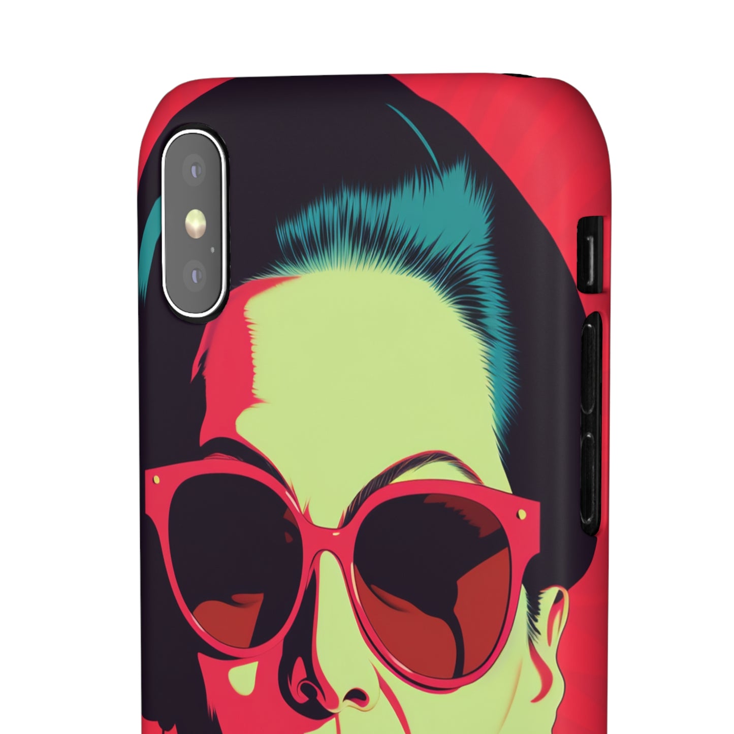 Umm Kulthum Red - iPhone Snap Case