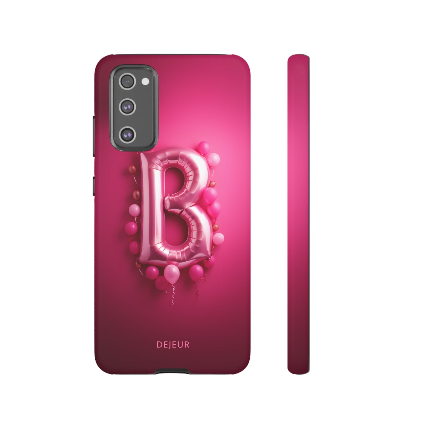 B Magenta Pink Balloons - Samsung Galaxy Tough Case