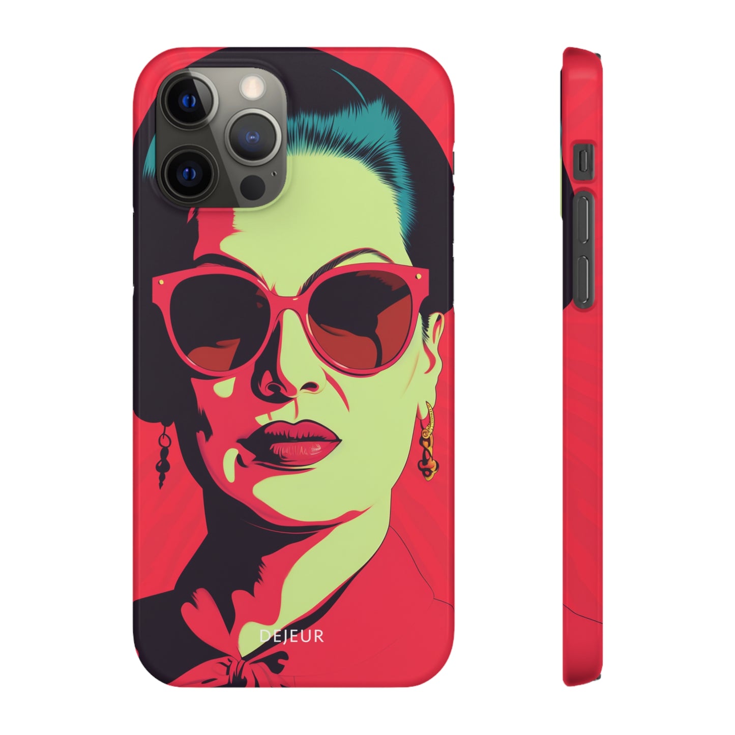 Umm Kulthum Red - iPhone Snap Case