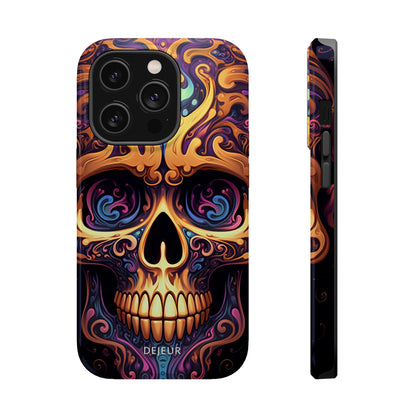 Paisley Skull - iPhone MagSafe Tough Case