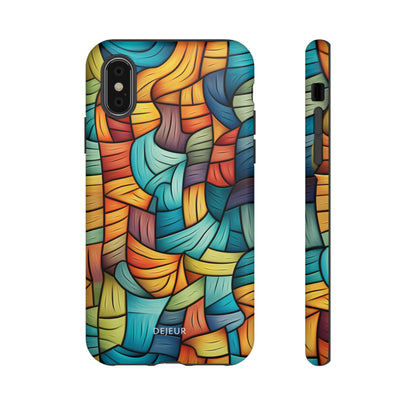 Curved Line Slats - iPhone Tough Case