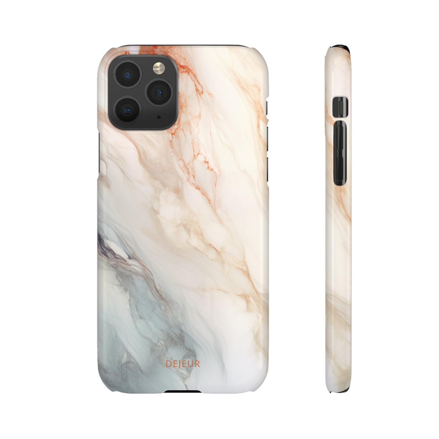 Ash Sandstone Marble - iPhone Snap Case