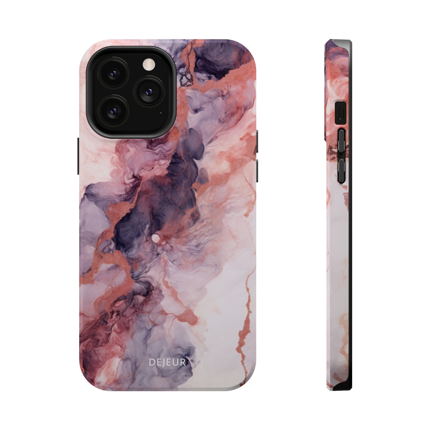 Royal Purple Marble - iPhone MagSafe Tough Case