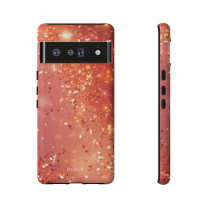 Rose Confetti Glitter - Google Pixel Tough Case