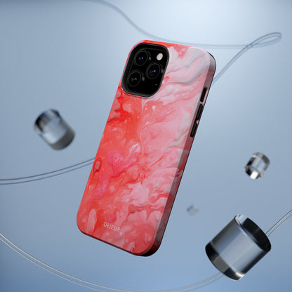 Rose Pink Marble - iPhone MagSafe Tough Case