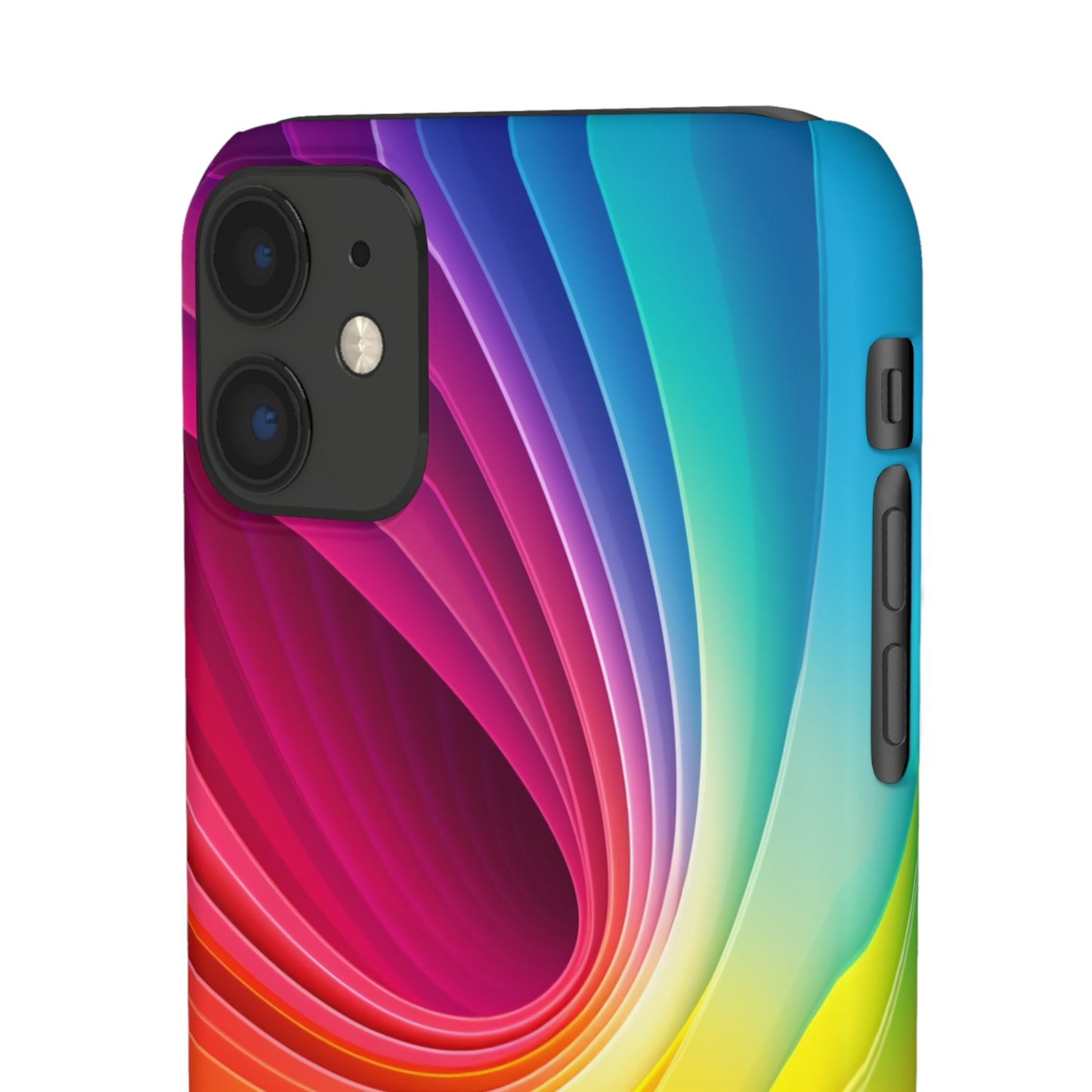 Rainbow Swirl - iPhone Snap Case