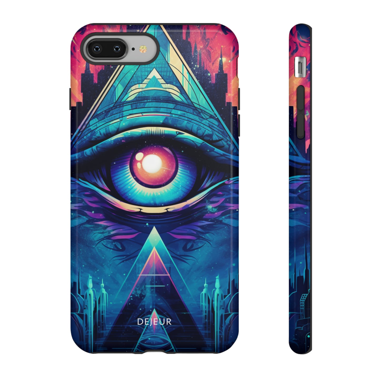 Cyberpunk 3rd Eye - iPhone Tough Case