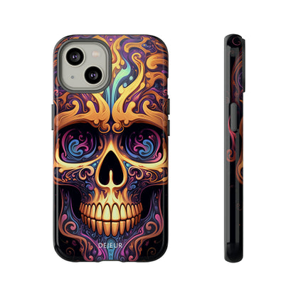 Paisley Skull - iPhone Tough Case