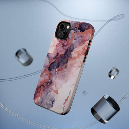 Royal Purple Marble - iPhone MagSafe Tough Case