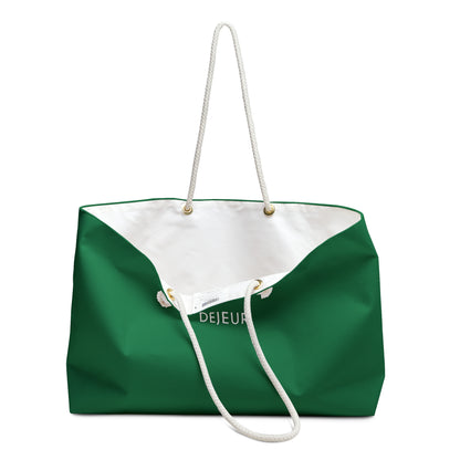 Weekender Tote Bag - Emerald Green