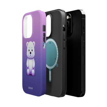 Violet Bear - iPhone MagSafe Tough Case