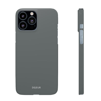 Graphite Grey - iPhone Snap Case