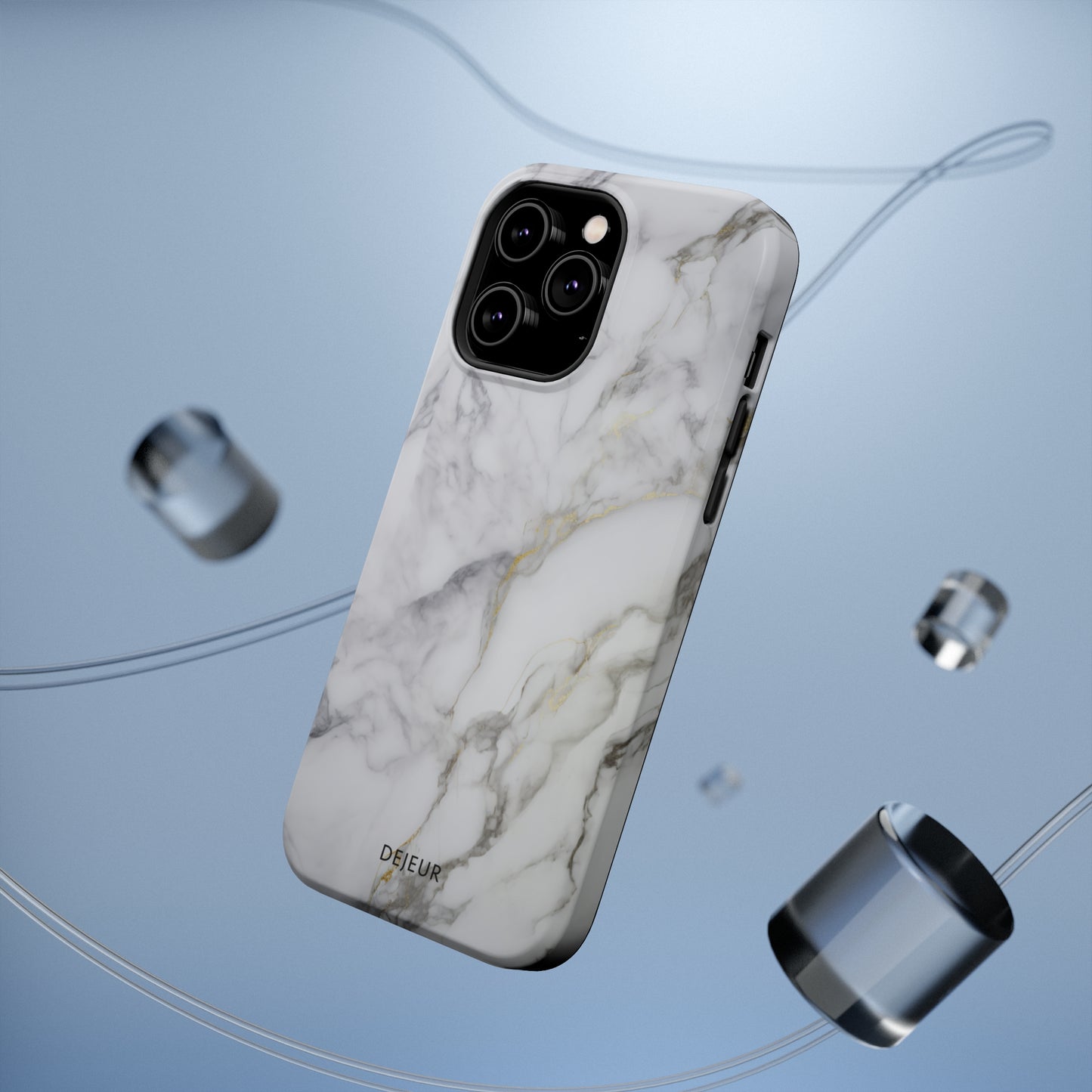 Touch of Gold Classic Marble - iPhone MagSafe Tough Case