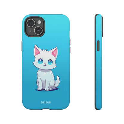 Blue Eyed Cutey Cat - iPhone Tough Case