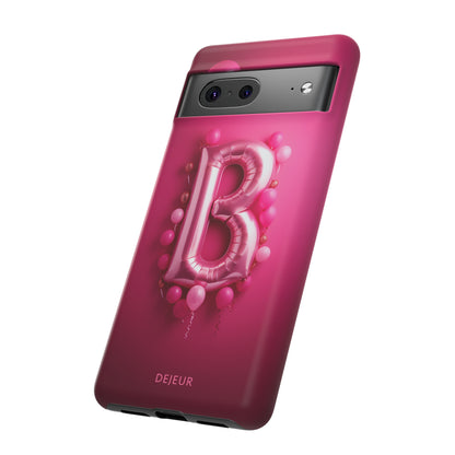 B Magenta Pink Balloons - Google Pixel Tough Case