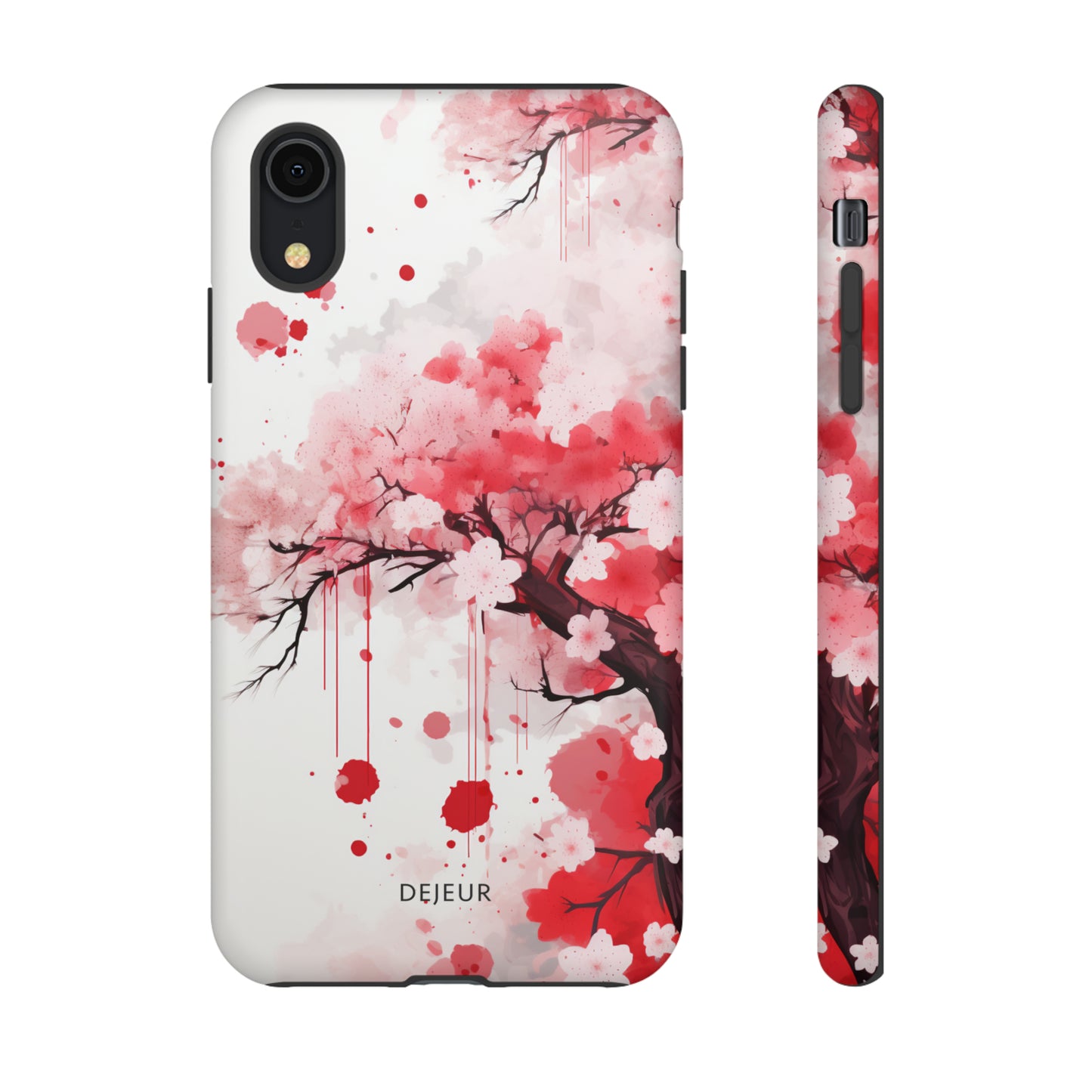 Cherry Blossom Painting - iPhone Tough Case