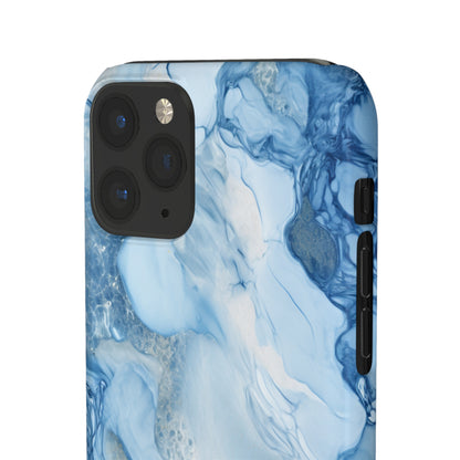 Sky Blue Marble - iPhone Snap Case